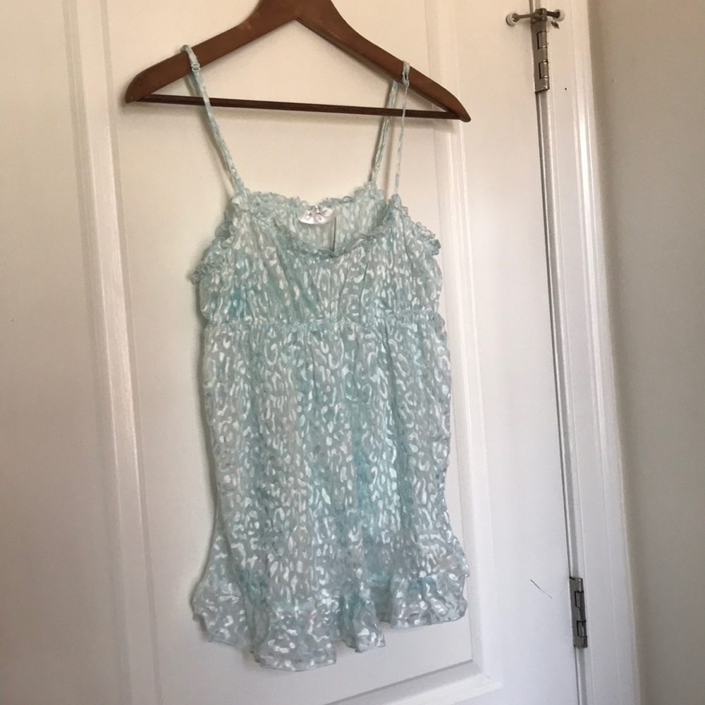 Victoria’s Secret Blue Chemise